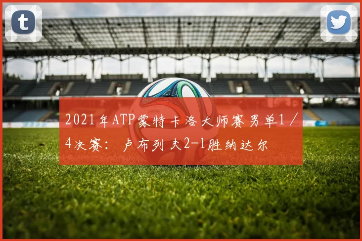 2021年ATP蒙特卡洛大师赛男单1／4决赛：卢布列夫2-1胜纳达尔